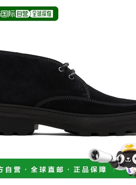 1h可退 香港直邮潮奢 A.P.C. 男士 黑色 Clem 2.0 沙漠靴 PXBVJH5