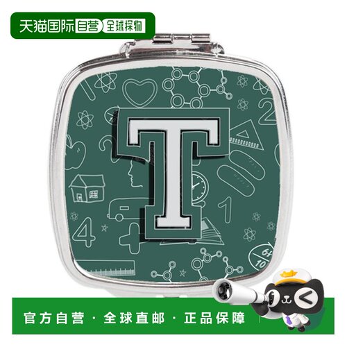 自营Carolines Treasures CJ2010-TSCM 字母 T 回到学校初始正品