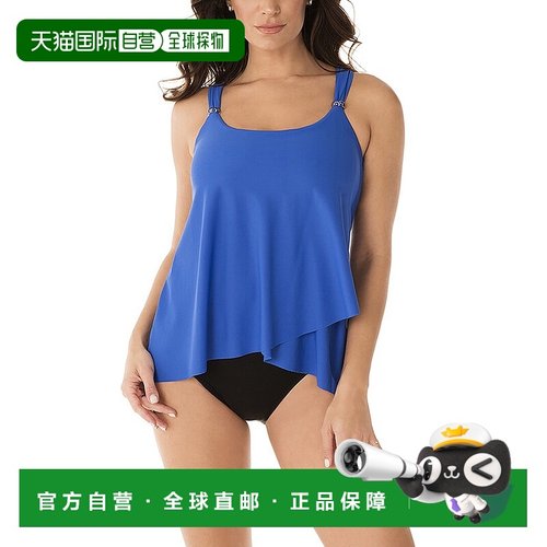自营Miraclesuit Razzle Dazzle Dazzle Tankini Top Tankini - b