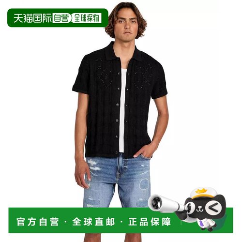 1h可退 【美国直邮】guess 男士 衬衫新款短袖