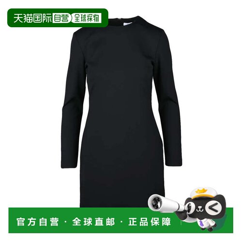 自营max maraBartolo Sheath Dress - Black - black 美国奥莱直