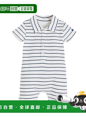 自营Babycottons Striped Coverall - multi 美国奥莱直发