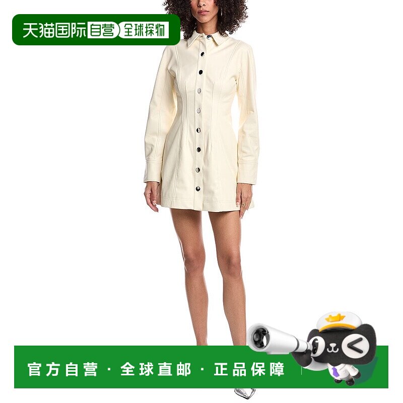 自营Toccin Alexa Seamed Mini Dress - ivory 美国奥莱直发
