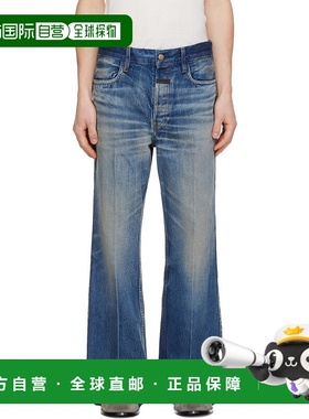 1h可退 香港直邮潮奢 essentials fear of god 男士 蓝色 70s 牛