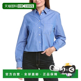 Max bone Cropped Shirt 美国奥莱直发 自营rag white