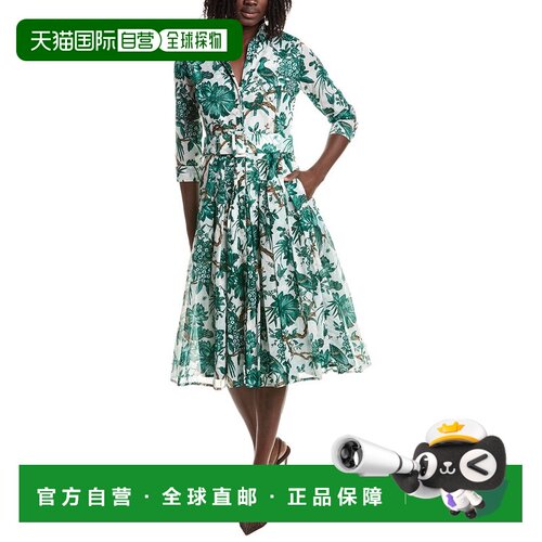 自营Samantha Sung Audrey衬衣连衣裙-白色 美国奥莱直发