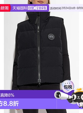 美国直邮CANADA GOOSE - Women Black Label Grandview Cropped V