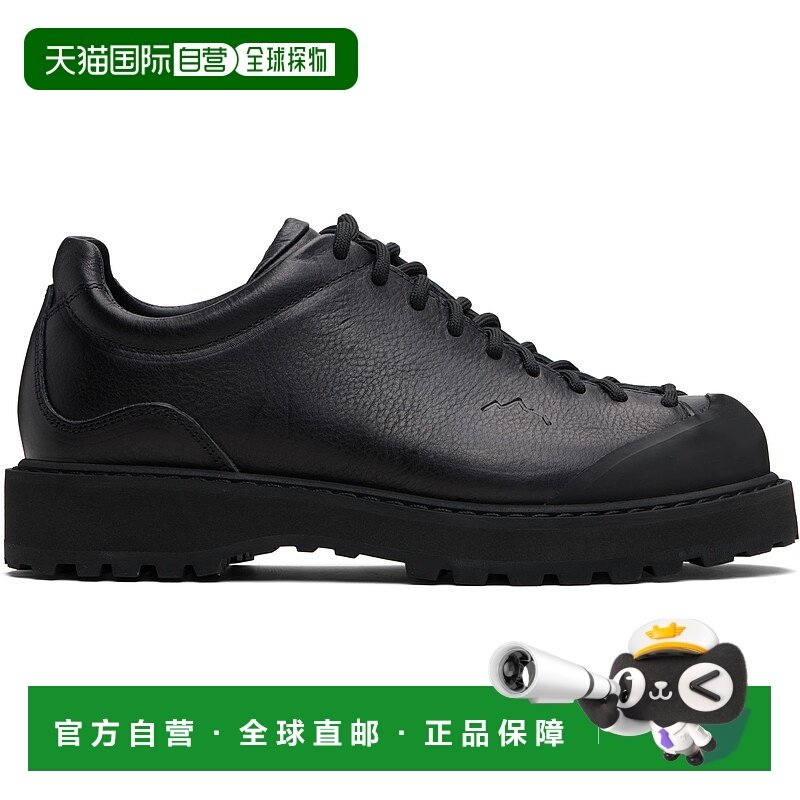1h可退 香港直邮潮奢 Diemme 男士 黑色 Ampezzo 德比鞋 DI25FWAM