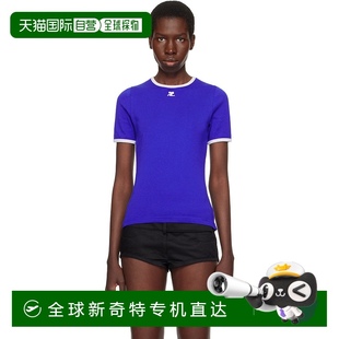 Heritage 女士 蓝色 Contrast 香港直邮潮奢 1h可退 Courreges