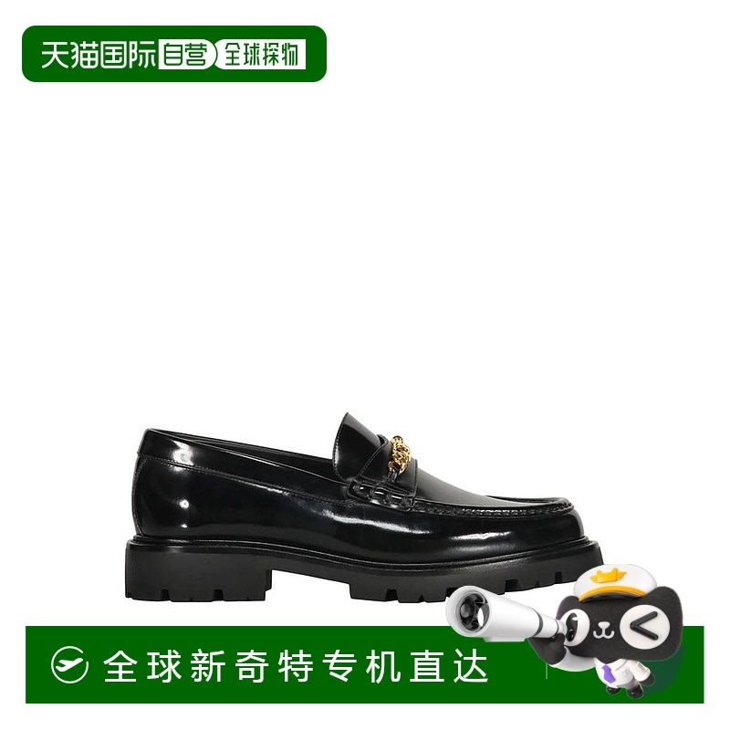 自营 Celine Leather男式乐福鞋-黑色 【美国奥莱】直发