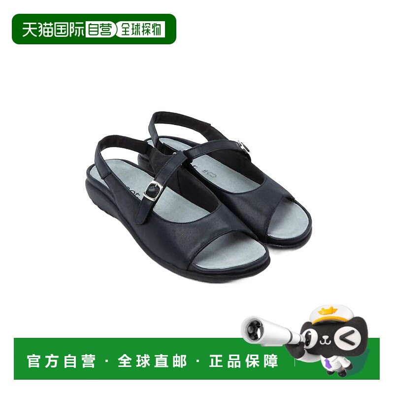 自营naot女式Toka凉鞋黑色闪亮-黑色闪亮 美国奥莱直发