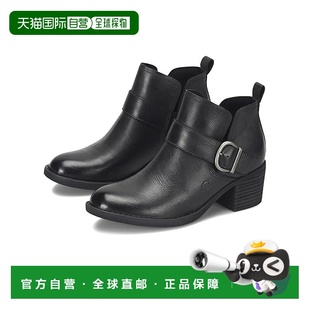 宝蕴 女士 Royce 1h可退 black黑色 born 短靴 舒适 香港直邮潮奢