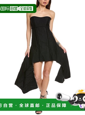 自营 ALEXIS Brigitte 迷你连衣裙 - 黑色 美国奥莱直发