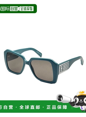 自营Karl Lagerfeld女士53毫米绿色太阳镜-绿色 美国奥莱直发