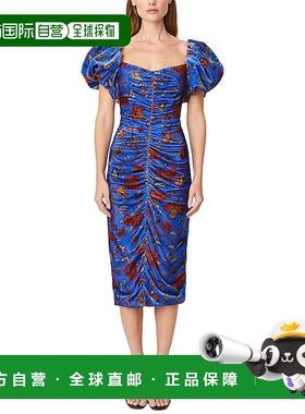 自营 RHODE Tessa 连衣裙 - 蓝色 美国奥莱直发