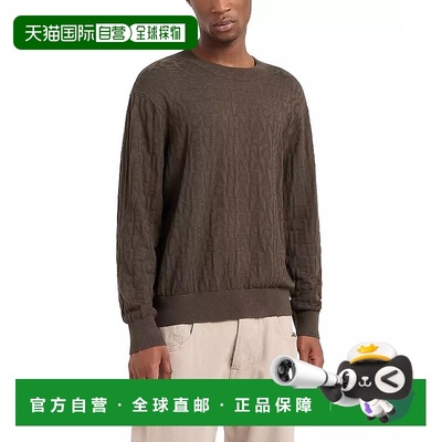 1h可退 【美国直邮】armani exchange 男士 毛衣长袖