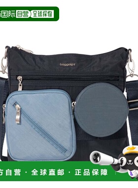 自营baggallini Snap & Go Modular Slim Crossbody Bag - french