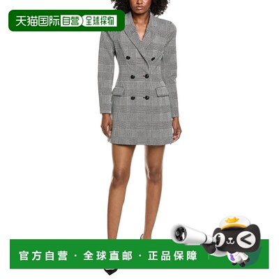 自营l'agenceL’AGENCE Tora Tux Dress - black 美国奥莱直发