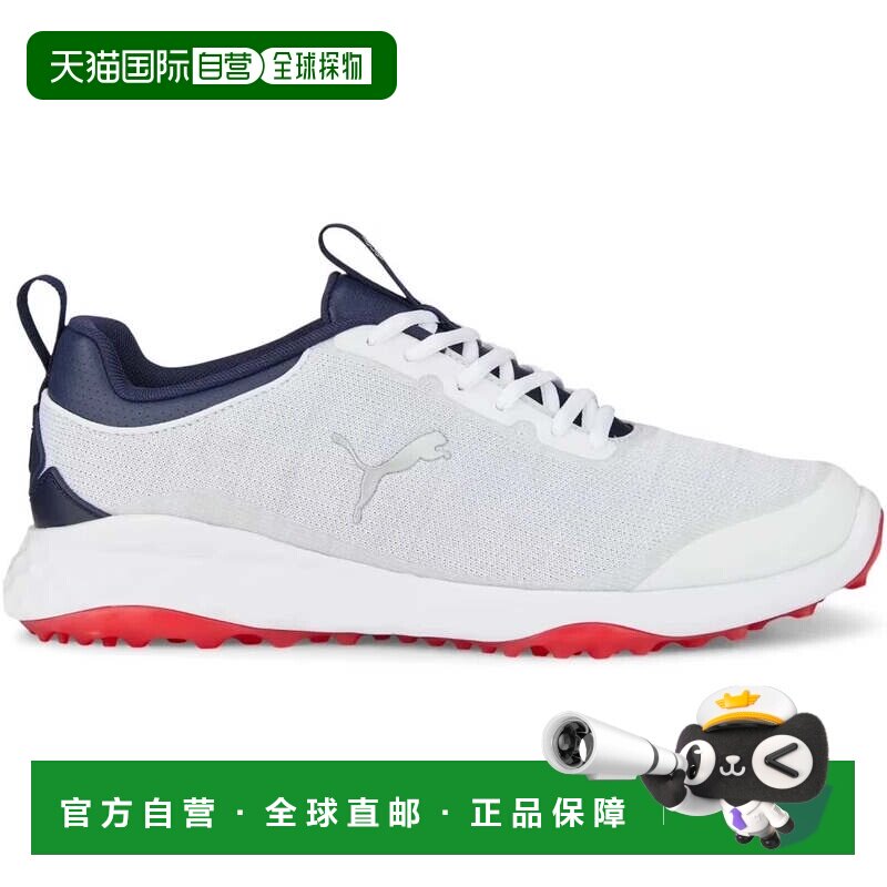 自营Puma Fusion Pro 37833106运动鞋Mens E白色海军蓝跑步鞋RHS8