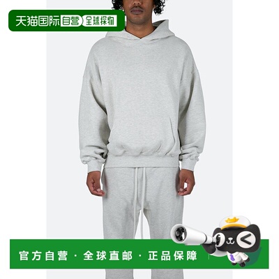 1h可退 【美国直邮】mnml Every Day Hoodie Grey 男装卫衣 宽松