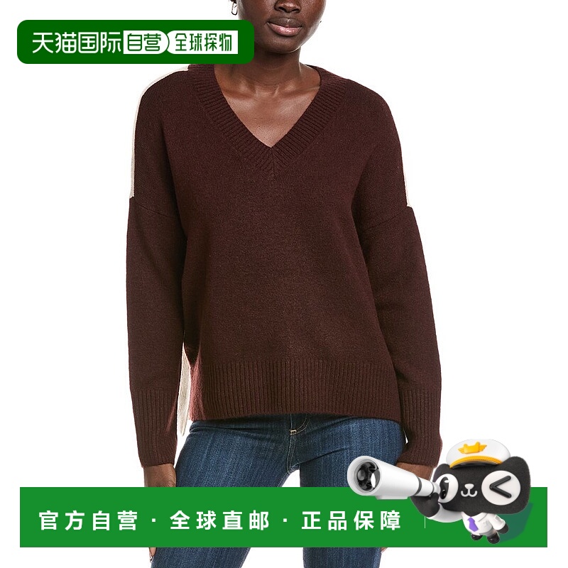 自营Vince Camuto High-Low Sweater - red 美国奥莱直发