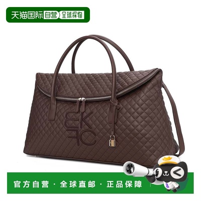 自营mia k collectionEulalie Women Weekender Bag Vegan Leathe