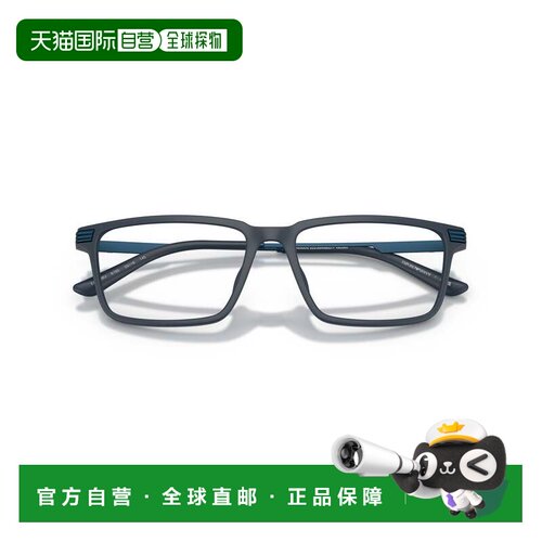 自营emporio armani0ea3268u Rectangular Black Eyeglasses with
