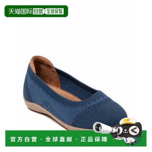 自营Dearfoams Women's Misty Ballet Flat Lightweight Slip Ons