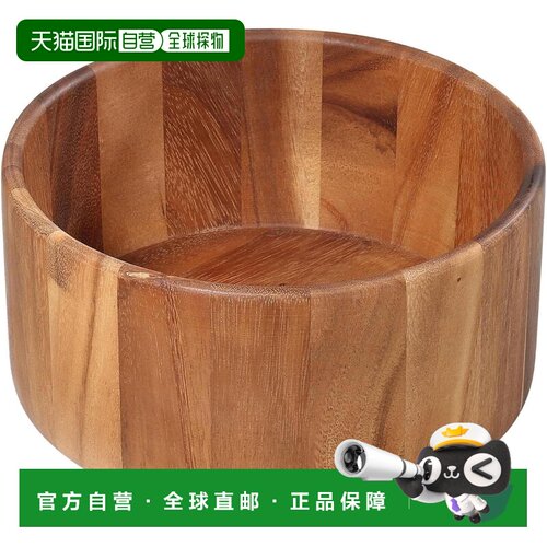 自营Zassenhaus Acacia Wood Salad Serving Bowl, Medium 9.8