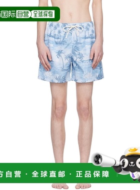 1h可退 香港直邮潮奢 Palm Angels 棕榈天使 男士 蓝色 Sunset 泳