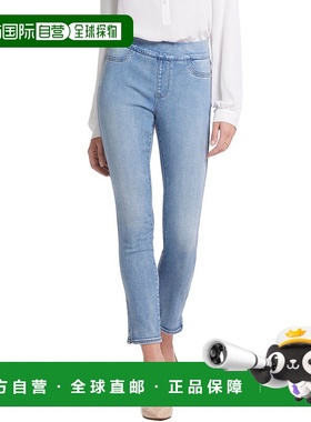 自营 NYDJ Alina Blue Valley 紧身牛仔裤 - 蓝色 美国奥莱直发