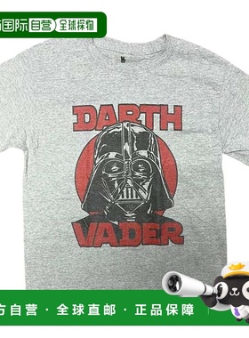 自营Boys Junk Food Darth Vader T-Shirts Gray Cotton Crew Nec