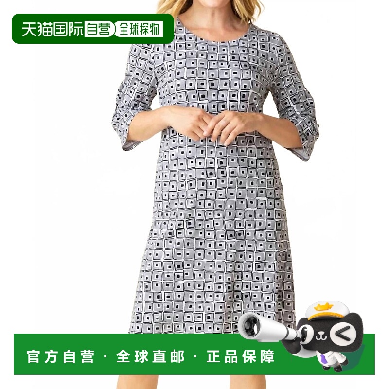 自营habitat黑色城市迷你连衣裙 美国奥莱直发