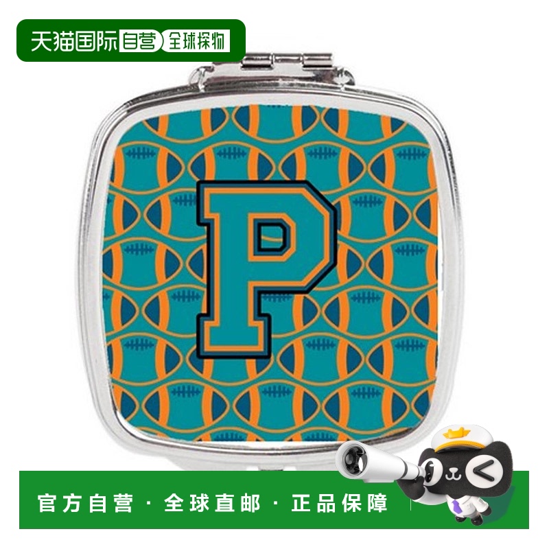 自营 Carolines Treasures CJ1063-PSCM 字母 P 足球水色正品