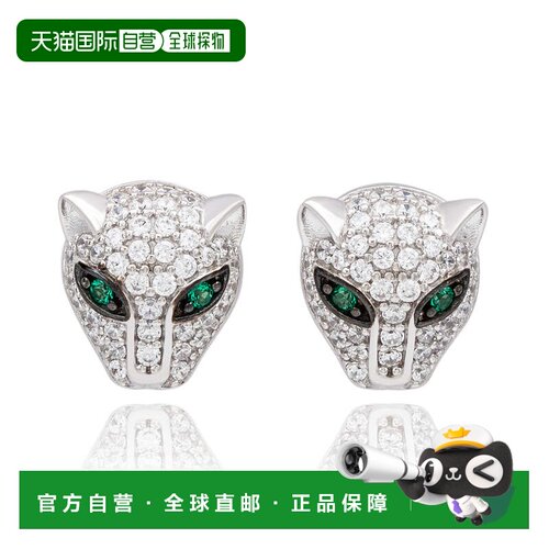 自营Suzy Levian White Sterling Silver Cubic Zirconia Panther
