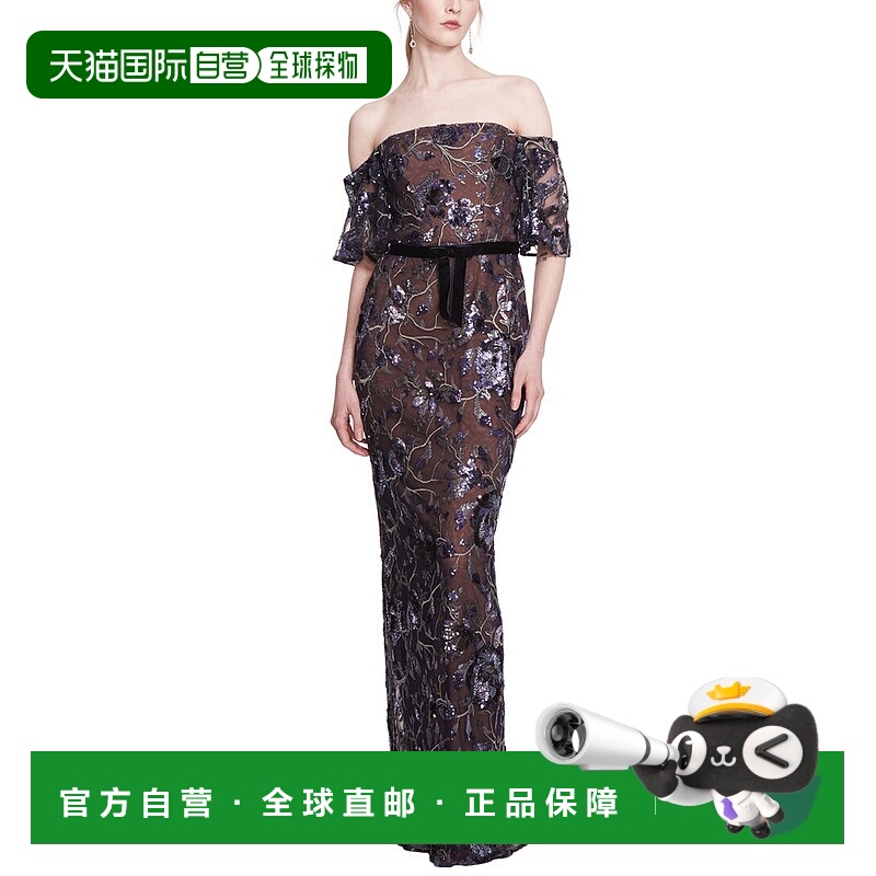 自营Marchesa Notte Gown - white 美国奥莱直发