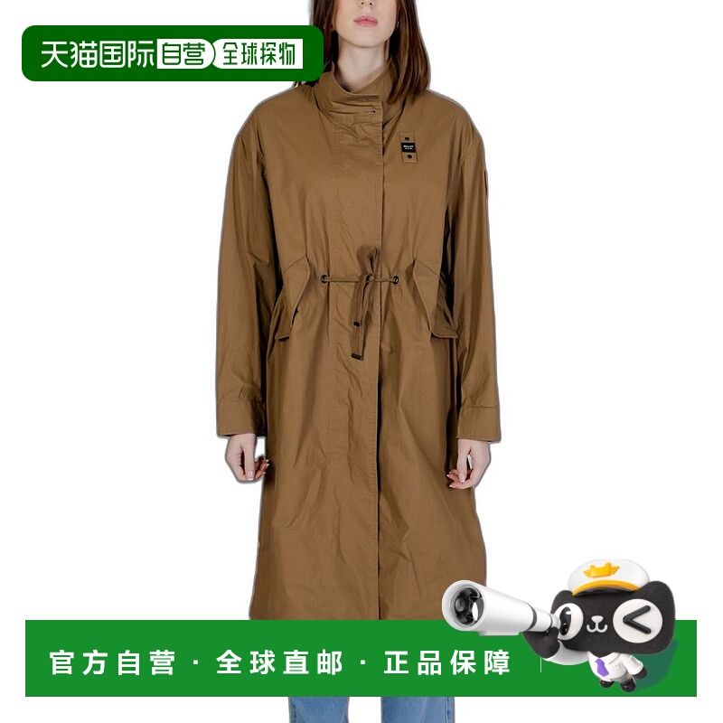 自营 Blauer棉质夹克和女式外套-绿色 美国奥莱直发