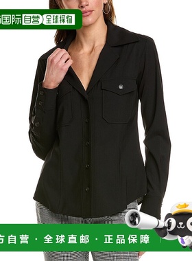 自营 A.L.C.Stan羊毛混纺上衣-黑色 美国奥莱直发