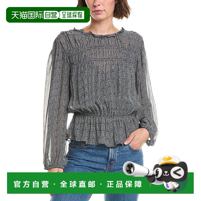 自营velvet by graham & spencerGraham&Spencer Blen上衣天鹅绒-