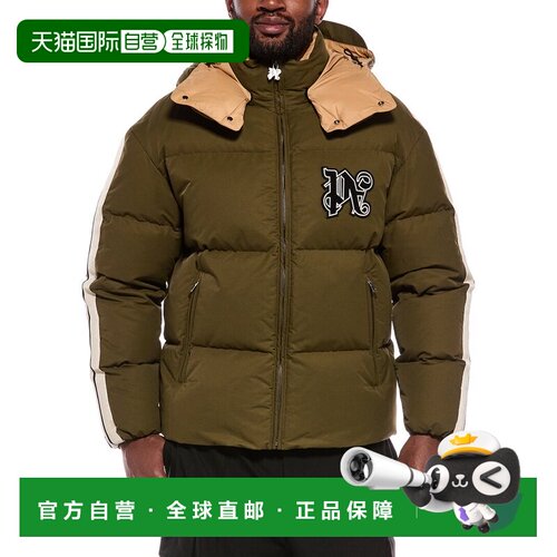 自营Palm Angels羽绒河豚夹克-绿色 美国奥莱直发