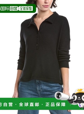 自营Red Haute Waffle Knit Top - black 美国奥莱直发