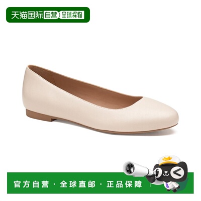 自营johnston & murphyJohnston&Murphy Delanie皮革芭蕾舞团-粉
