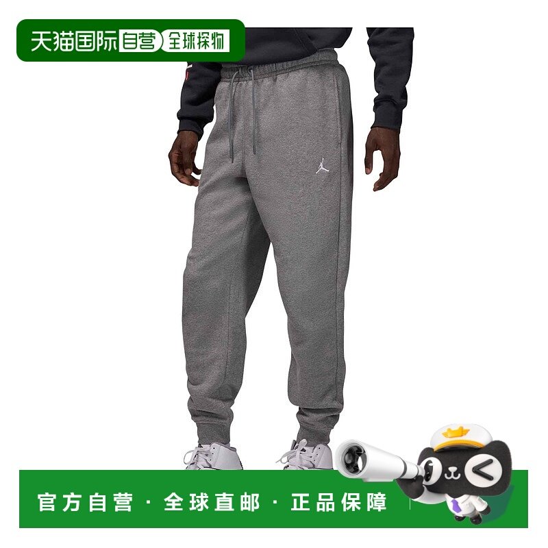 自营MENS JORDAN BROOKLYN FLEECE PANTS - grey 美国奥莱直发
