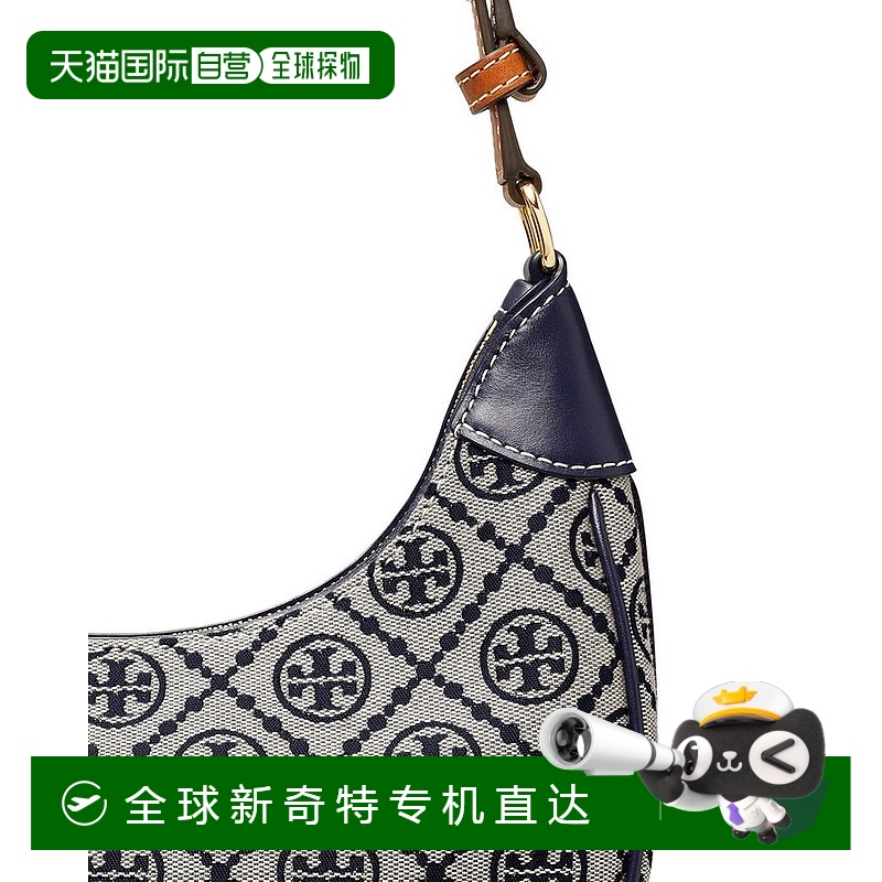 1h可退 【美国直邮】tory burch 女士 托特包尼龙编织