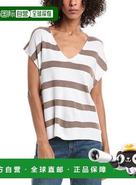 自营Splendid Octavia Cashmere-Blend Sweater - brown 美国奥莱