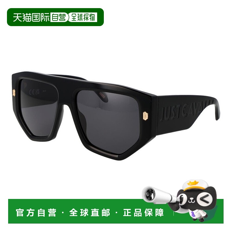 自营Just Cavalli Cellulose Acetate Sunglasses - black 美国奥