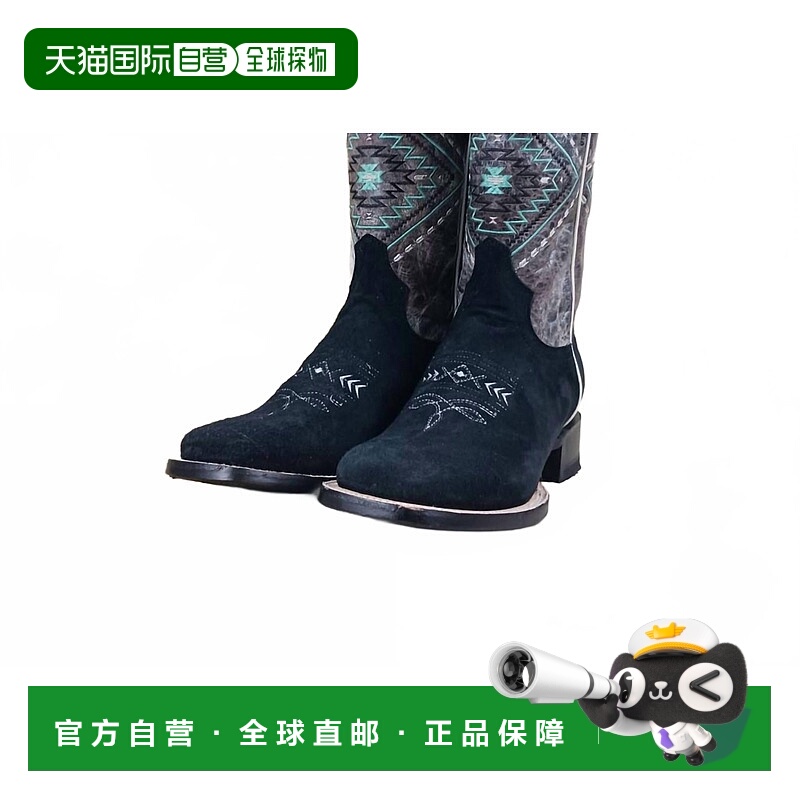自营roperWomen's Cheyenne Leather Boots In Black - black 美