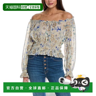 自营 MOTHER 娃娃脸牛仔上衣 - 白色 美国奥莱通勤性感直发