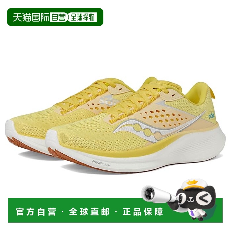 1h可退 香港直邮潮奢 saucony 索康尼 女士 Ride 17 跑鞋
