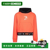 3BRAND Kangaroo Cropped Girls 自营Nike Cotton Hoodie Pink